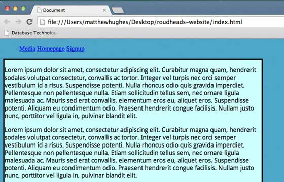 site HTML5 pronto
